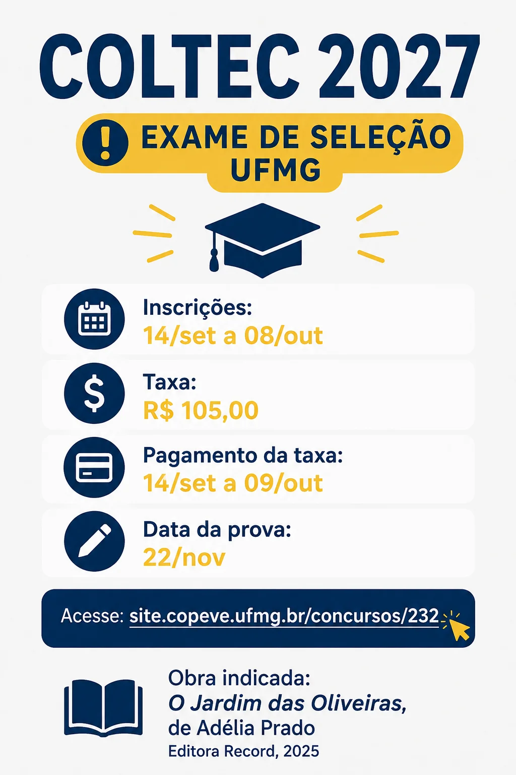 Coltec 2027 UFMG (Imagem: IA)