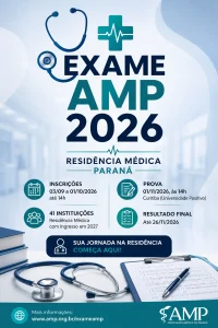 Exame AMP 2026