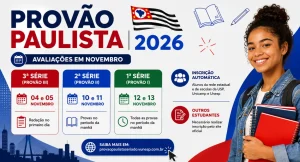 Datas e vagas Provão Paulista 2026