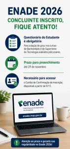Questionário Estudante Enade 2026