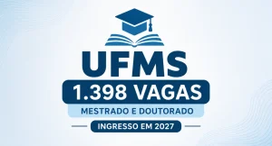 Inscrição Mestrado e Doutorado UFMS 2027