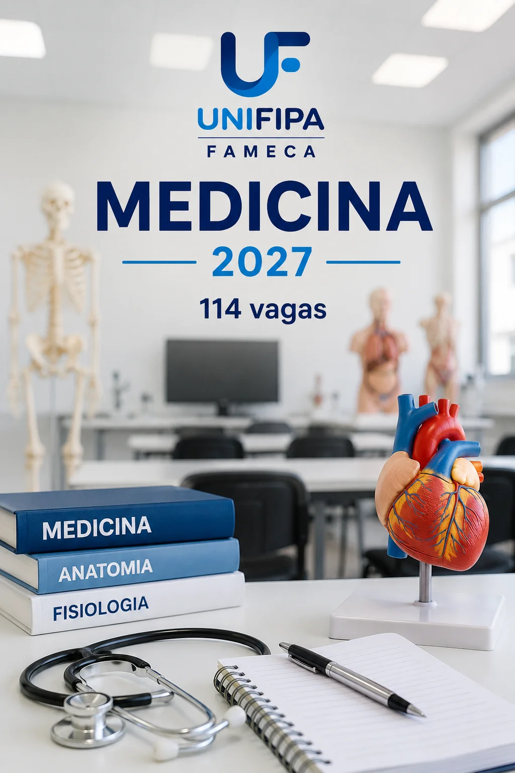 Inscrição Vestibular 2027 Unifipa Fameca