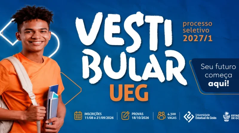 Edital Vestibular UEG 2027