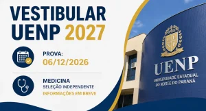 Datas Vestibular UENP 2027