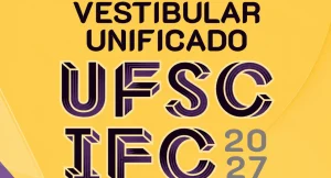 Vestibular Unificado 2027 UFSC/IFC