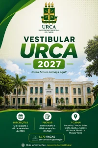 Vestibular Urca 2027 (Imagem: IA)