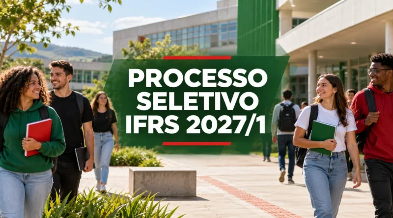 processo seletivo IFRS 2027