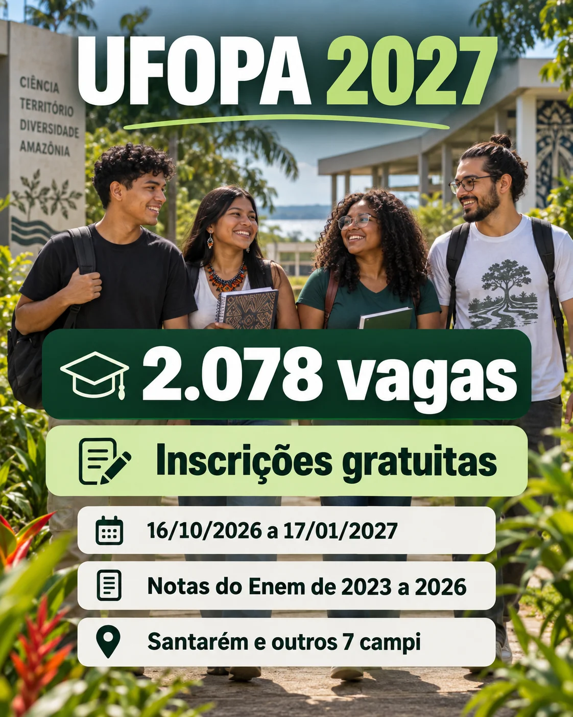 informações psr ufopa 2027