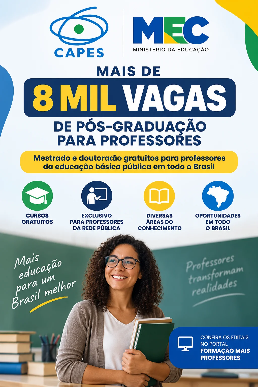 CAPES MEC (Imagem IA)