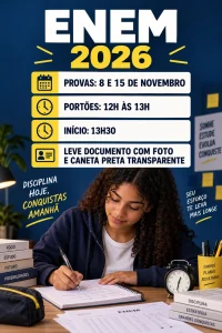 provas enem 2026