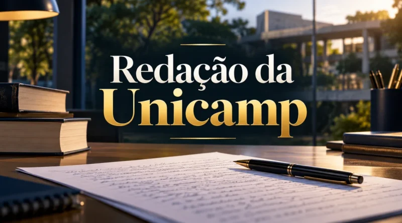 redação vestibular unicamp