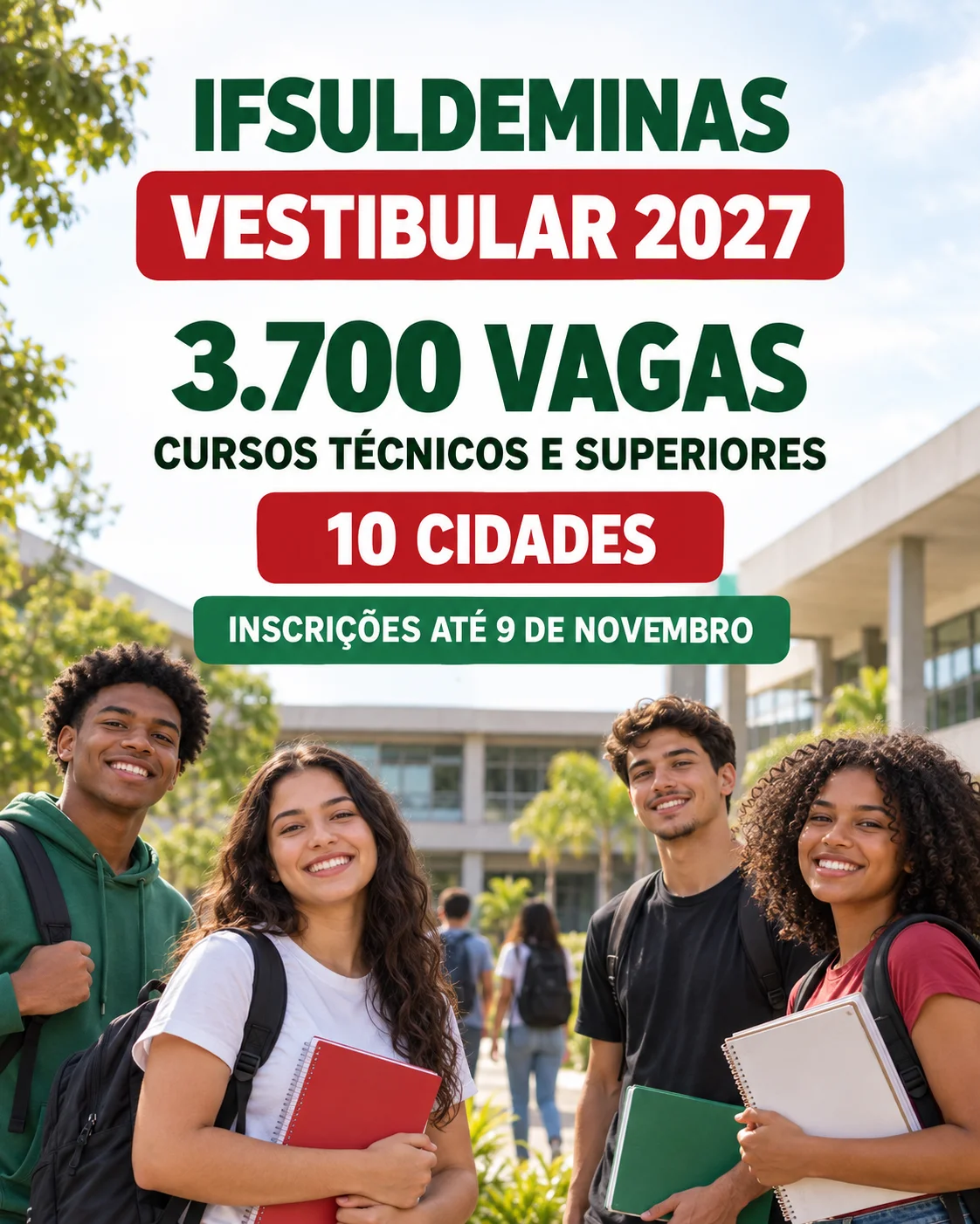 IFSuldeMinas (Imagem: IA)